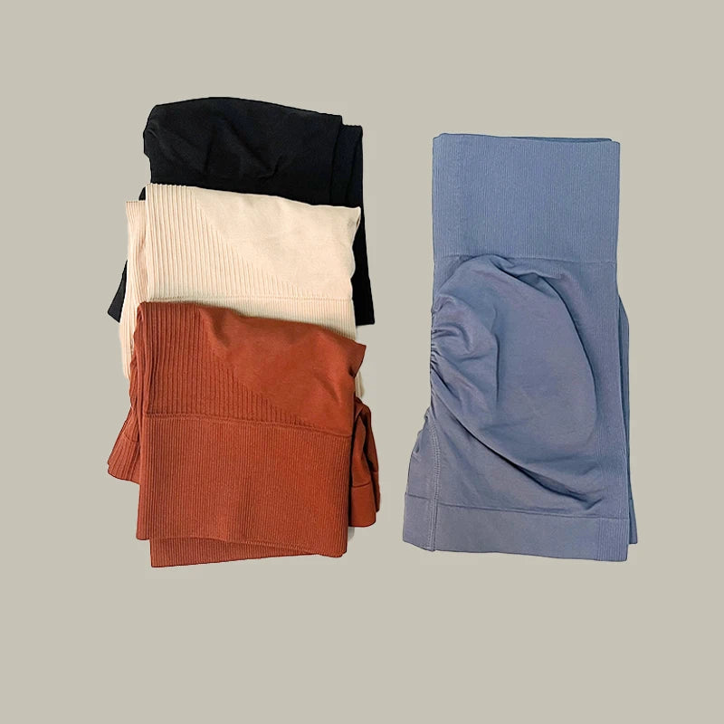 Short gym bleu marron beige noir